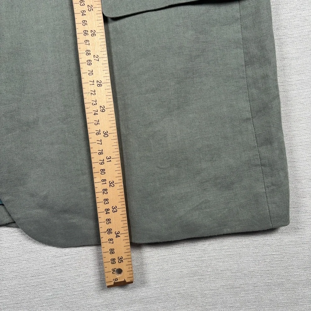 Lauren Ralph Lauren Linen Blazer Mens Size 50L Green Single Vented
